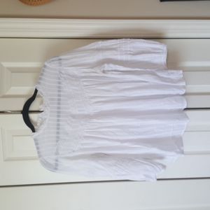 UT Classy White Blouse